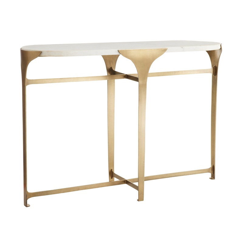 Arteriors 2116 Janine Console White