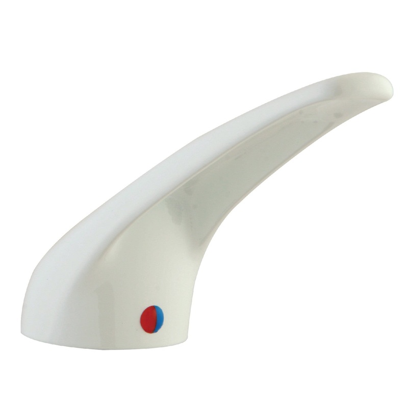 KSH896W Metal Lever Handle, White
