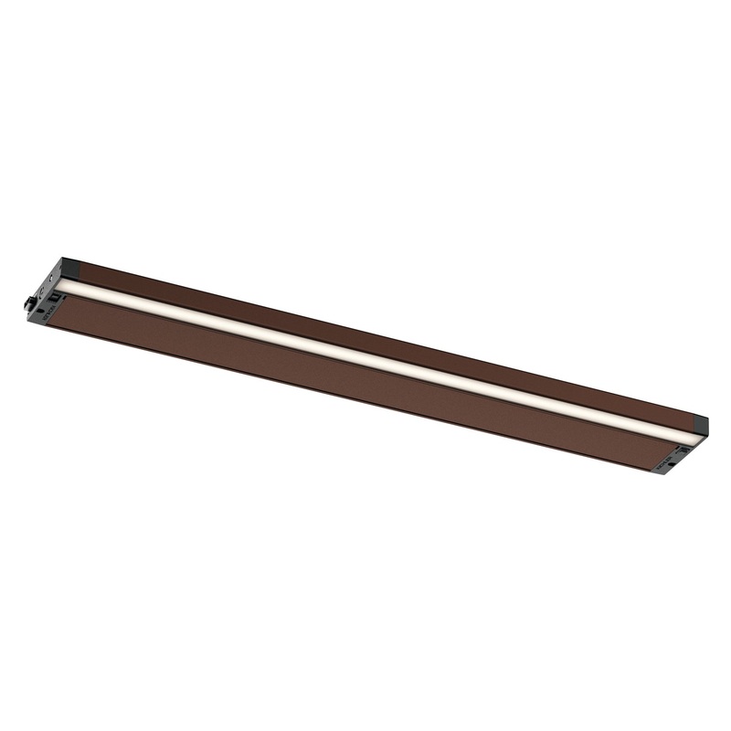 LED Under Cabinet from the 6U Series Led Collection in Bronze Textured Finish by Kichler