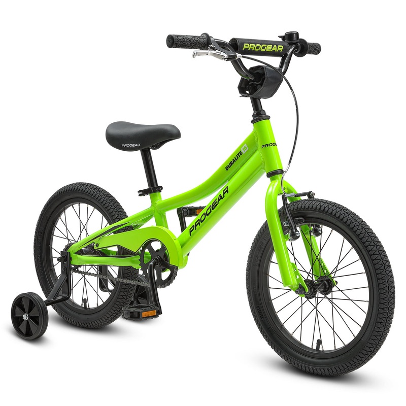 Progear DuraLite Kids Bike 16″ – Lime Green