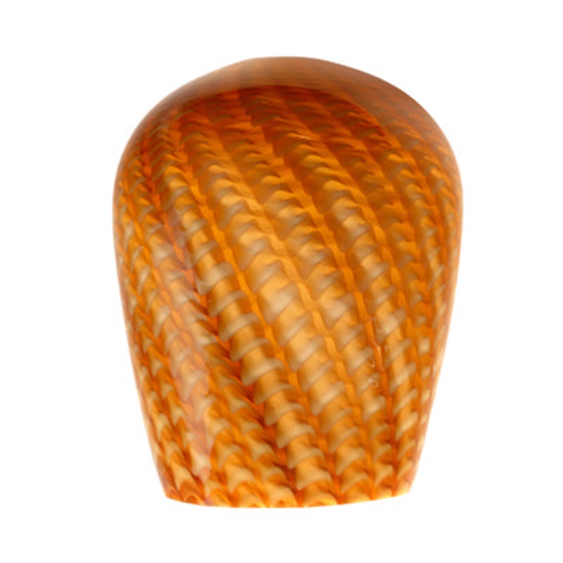 Craftmade N882CS Med. or Candle Mini Pendant Glass Shade Caramel Scale (Discontinued)