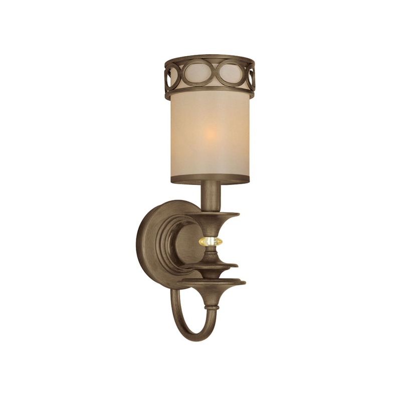 Crystorama 9601-AB Hot Deal One Light Wall Sconce Antique Brass (Discontinued)