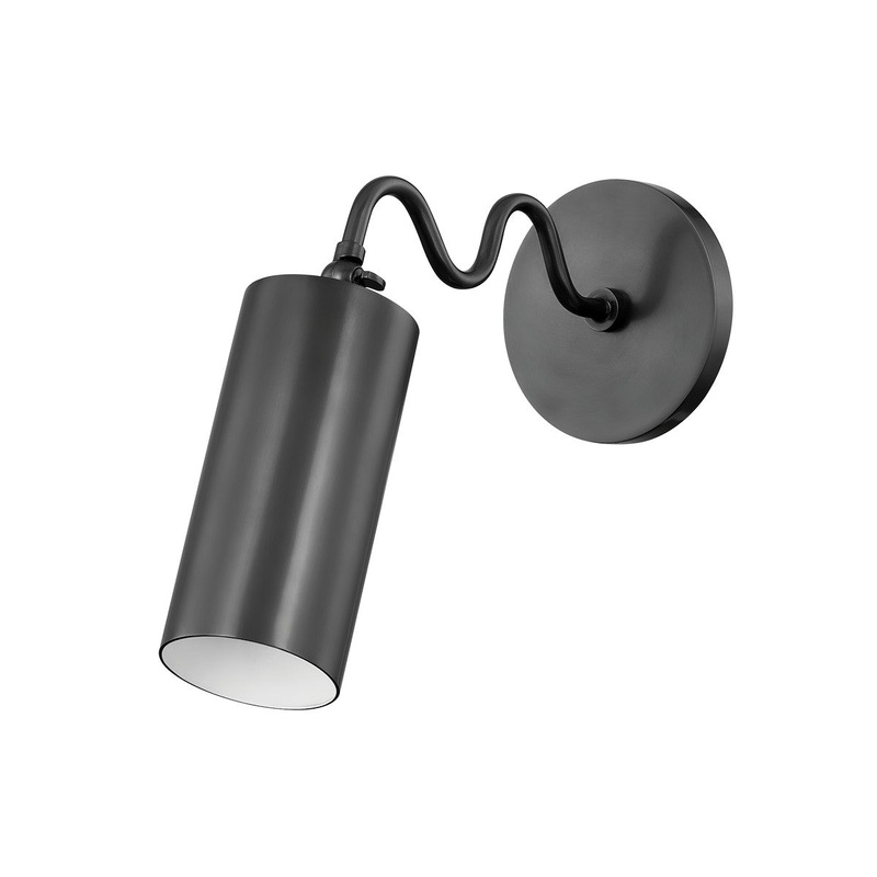 One Light Wall Sconce from the Bea Collection in Old Bronze Finish by Mitzi