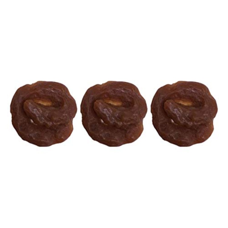 TOYANDONA 3Pcs Giocattoli Cacca Finta Merde Realistiche novit Scherzo Scherzo Giocattoli Ingannevoli Divertenti Giocattoli di Decompressione per I Pesci D’aprile Bomboniere Festa Forniture Marrone