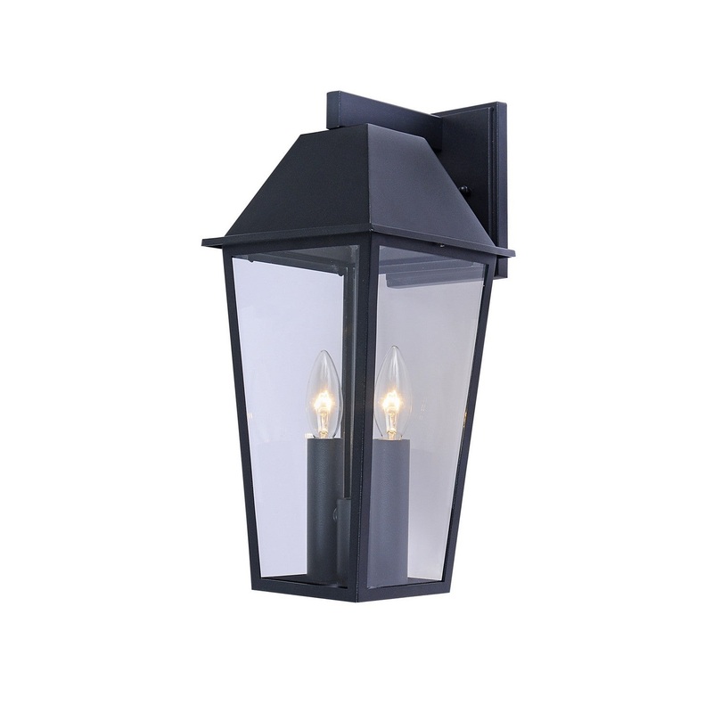 Winchester Outdoor Wall Light – Black / 16