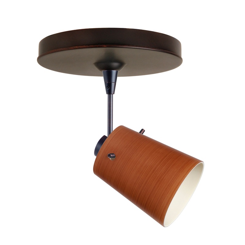 Besa 1SP-5118CH-BR Tammi One Light Spotlight Bronze (Discontinued)
