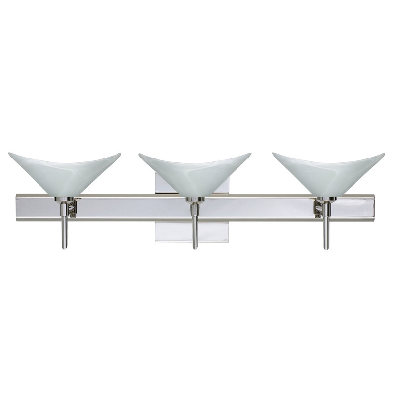 Besa 3SW-191352-CR-SQ Hoppi Three Light Wall Sconce Chrome (Discontinued)