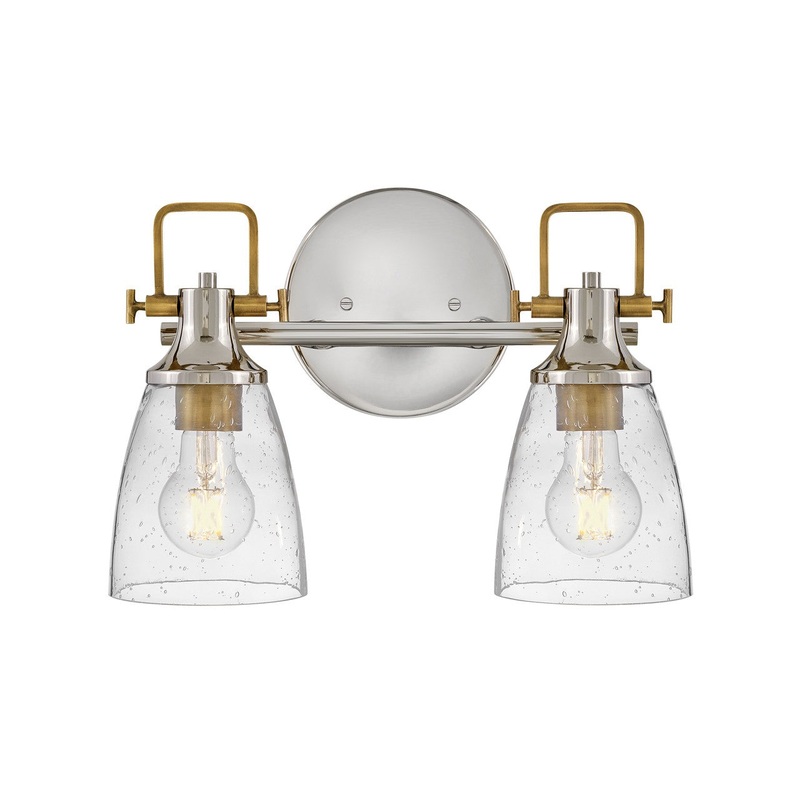 LED Vanity from the Easton Collection in Polished Nickel Finish by Hinkley