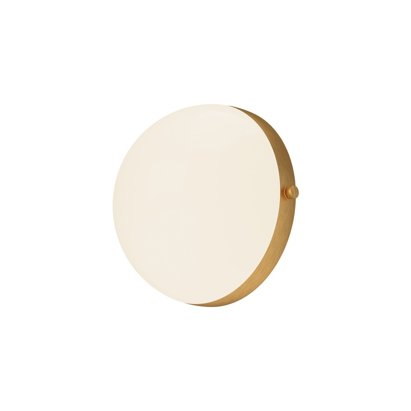 LED Vanity from the Globo Collection in Brushed Gold|Matte Black Finish by Alora