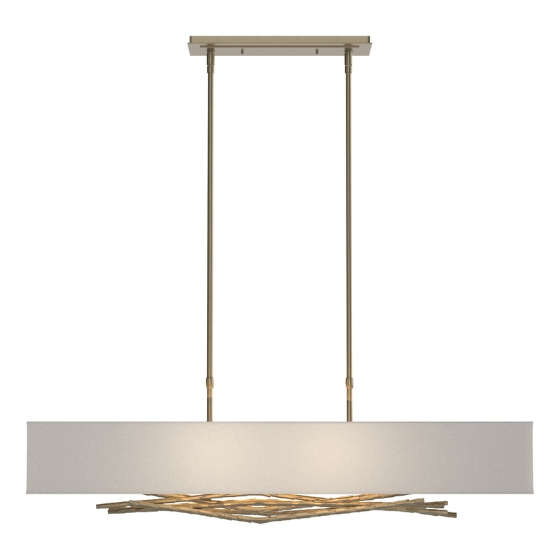 Brindille Pendant Soft Gold Natural Anna Shade (SF)