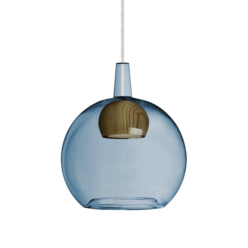 LED Pendant from the Benji Collection in Satin Nickel Finish by Besa