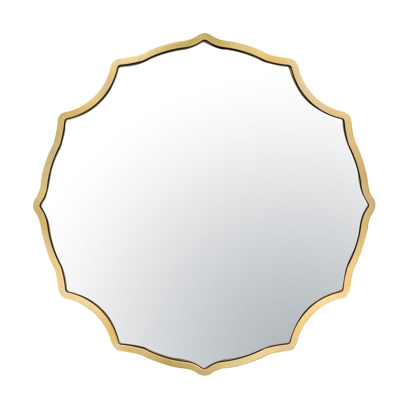 Mirror from the Not Baroque – en Collection in Gold Finish by Varaluz