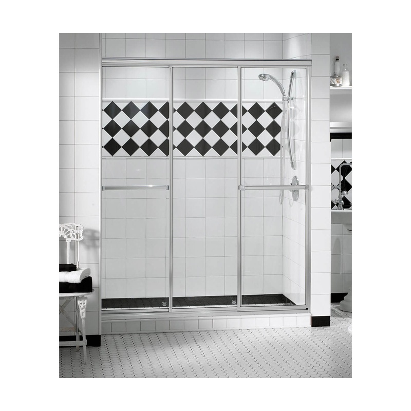 Triple Plus Sliding Shower Door 50 52  x 66 in.