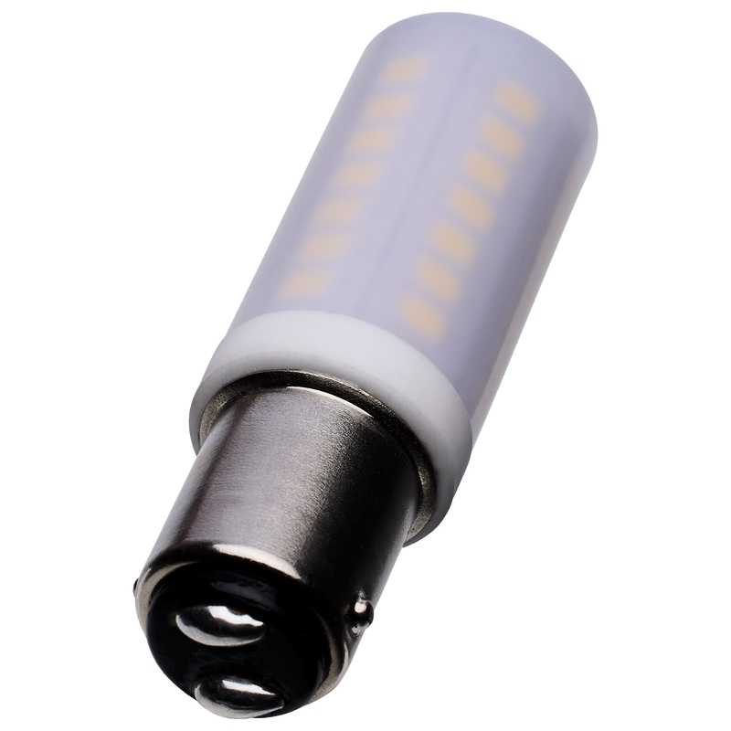 5 Watt T6 LED – Frost Finish – DC Base – 5000K – 120 Volt Light Bulb by Satco