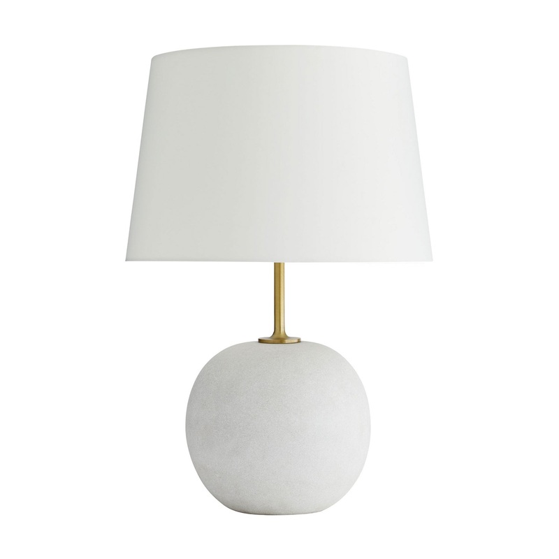 Arteriors 49361-355 Colton One Light Table Lamp White