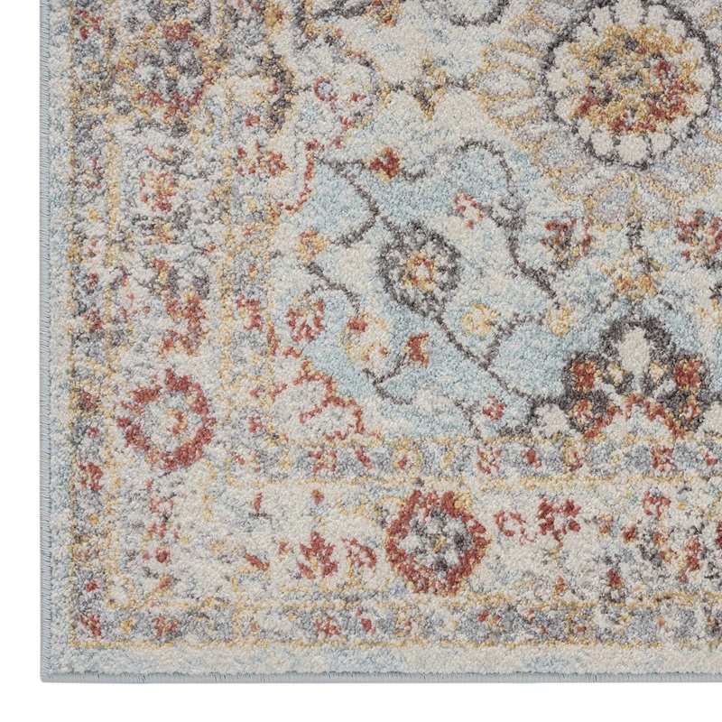 Asher Country Rug – Blue – 160×230