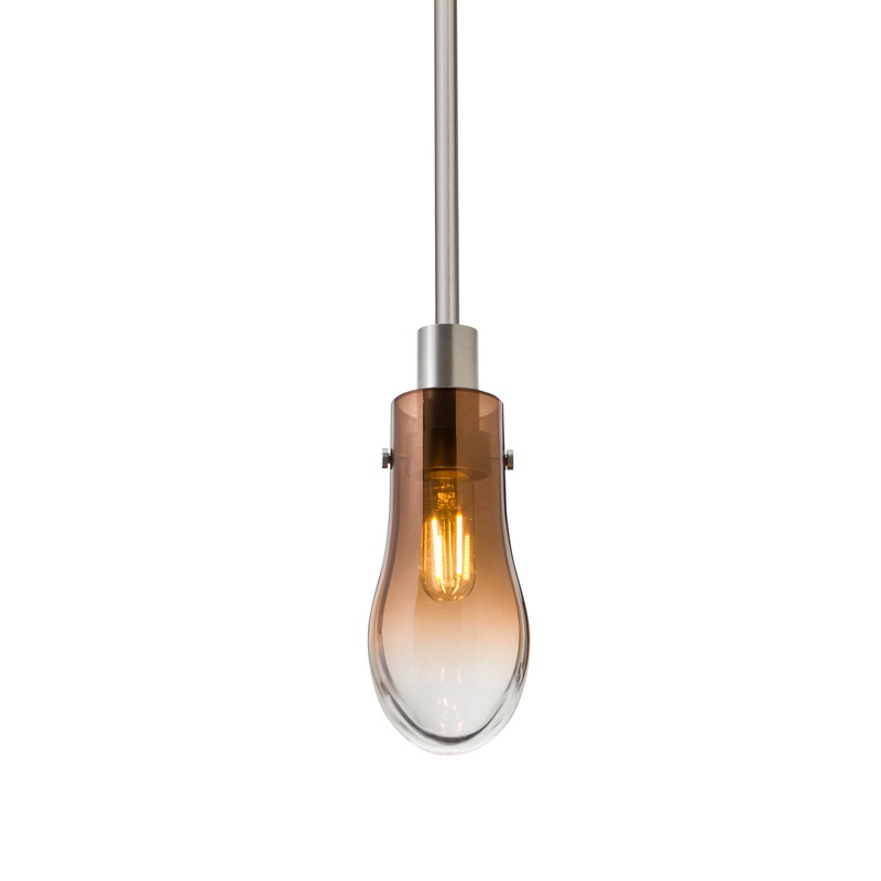 Besa 1TT-WISHAM-SN Wish One Light Pendant Satin Nickel