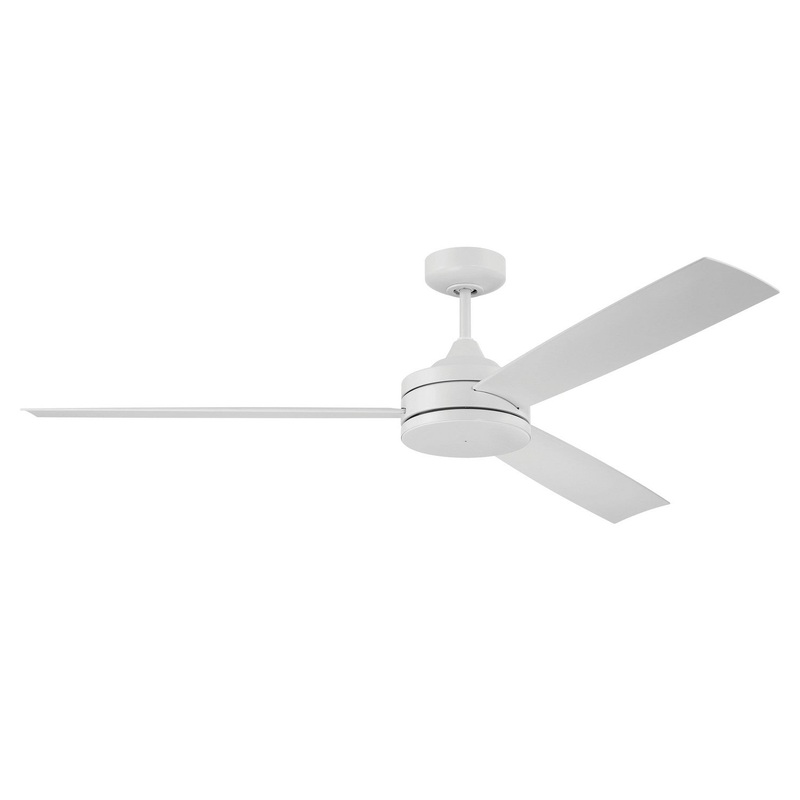 Craftmade INS62W3 Inspo 62 Indoor/Outdoor 62″Ceiling Fan White