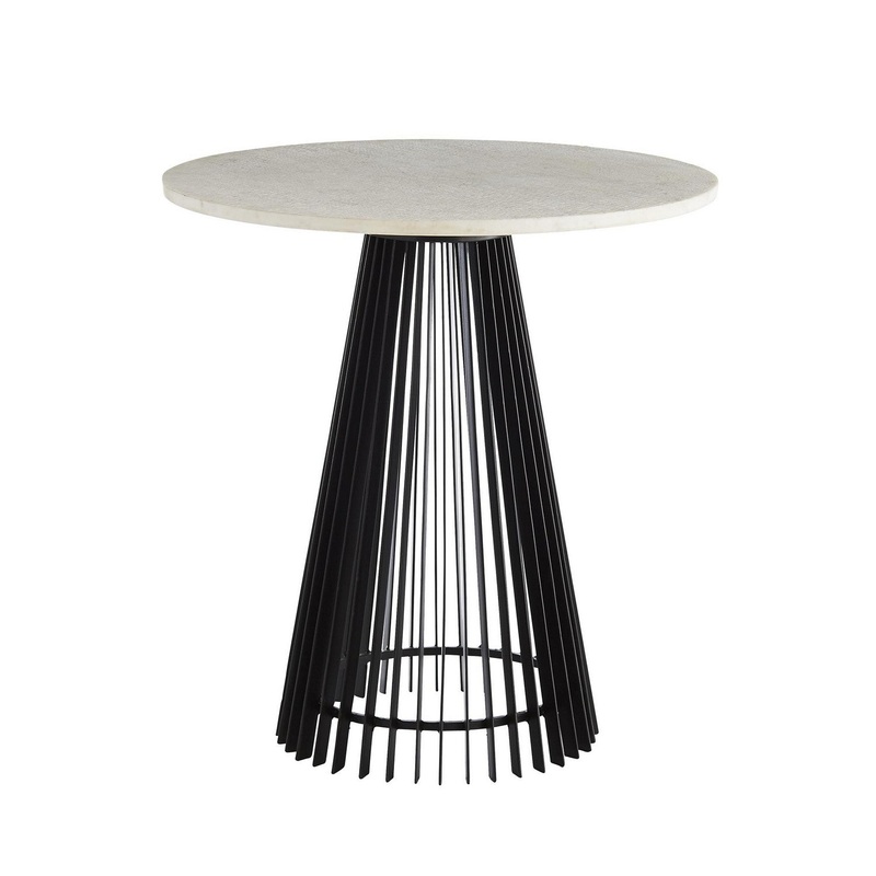 Arteriors 4411 Jaime End Table Black
