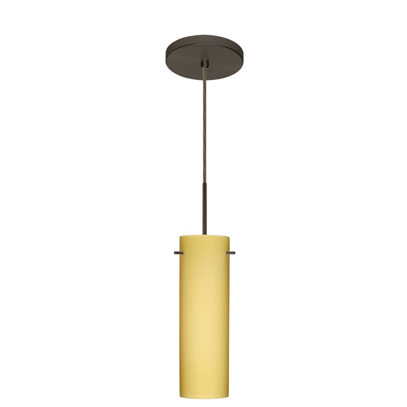 Besa 1BT-4930VM-LED-BR Copa One Light Pendant Bronze (Discontinued)