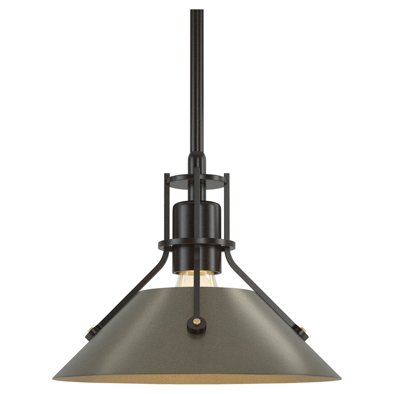 Henry Mini Pendant Oil Rubbed Bronze Soft Gold