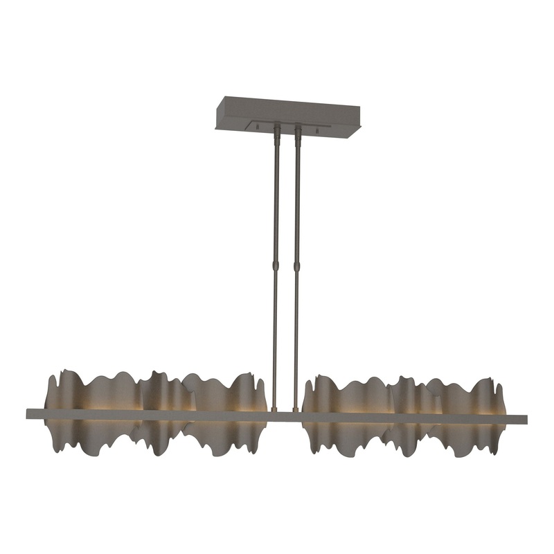 Hildene Large LED Pendant Dark Smoke Dark Smoke