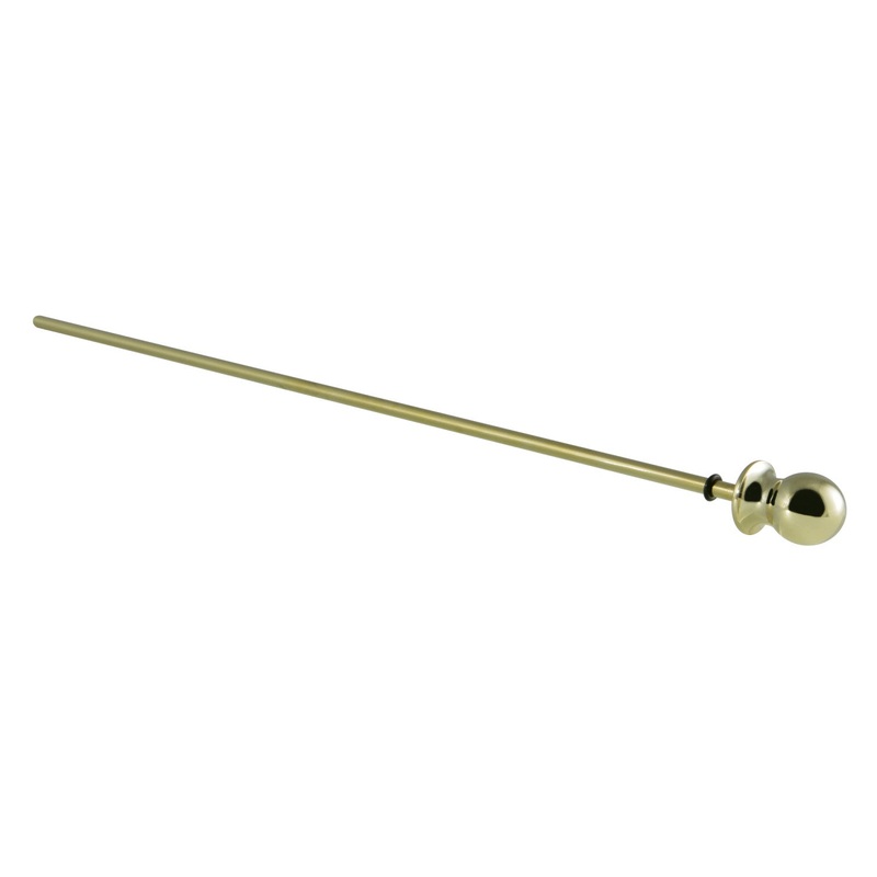 KSPR1972 Brass Pop-Up Rod, Polished Brass