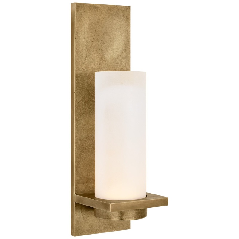 LED Wall Sconce from the Cornado Collection in Museum Brass Finish by Visual Comfort Signature