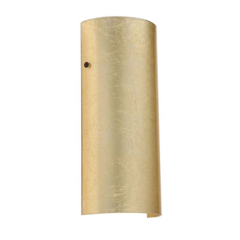 One Light Wall Sconce from the Torre Collection in Bronze Finish by Besa