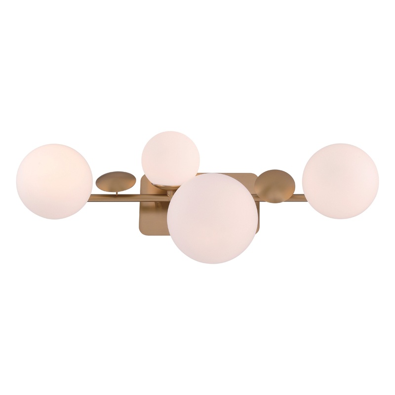 Vine Vanity Light 4-Light Gold