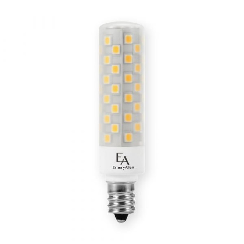 7 Watt LED, 700  Lumens, E12 Candelabra base, 120 Volt Light Bulb by Emery Allen