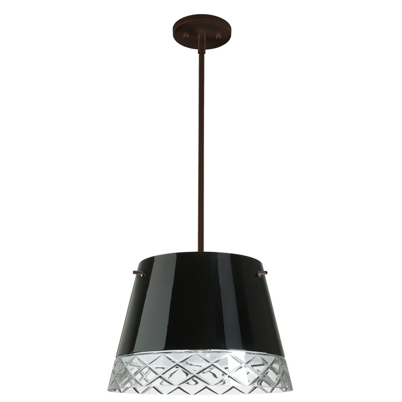 Besa 1KT-4394BC-LED-BR Amelia Three Light Pendant Bronze (Discontinued)