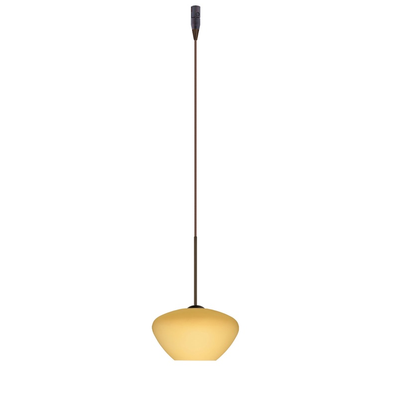 Besa RXP-5410VM-BR Peri One Light Pendant Bronze
