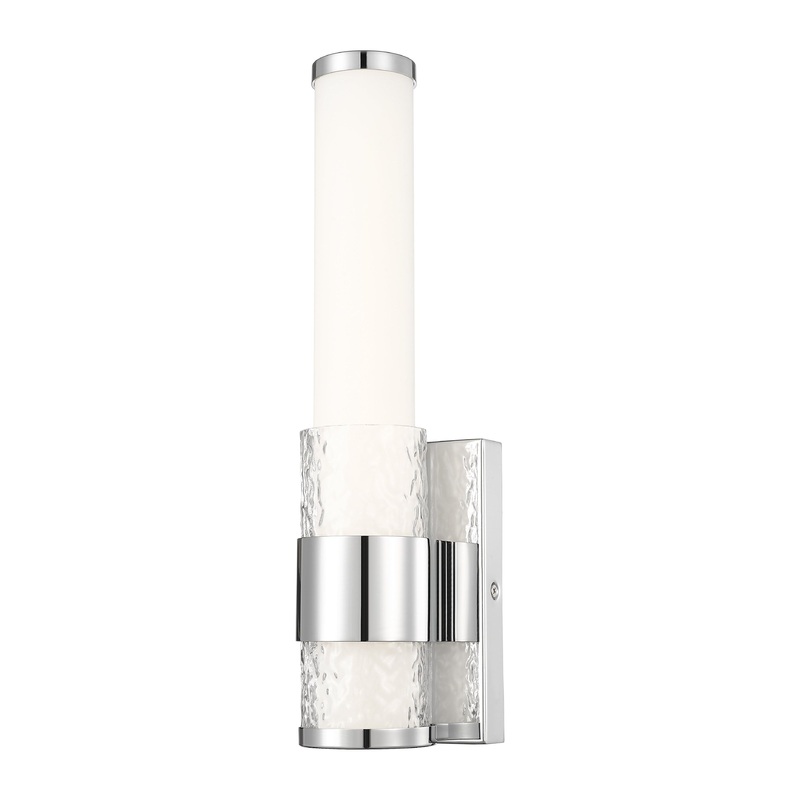 Egon 1-Light Wall Sconce Chrome