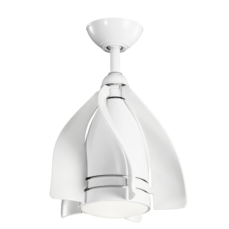 Kichler 300230WH 15″ Ceiling Fan, White