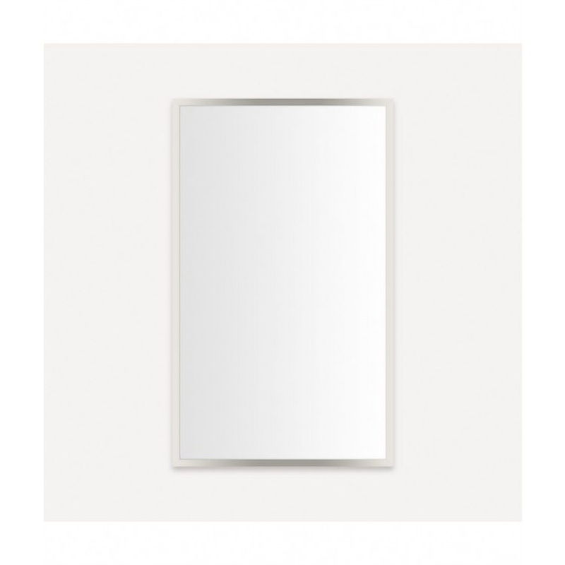 Medicine Cabinet Profiles 24W x 40H x 6D Inch 1 Doors Mirror Polished Nickel Flat Top Right Hand Side Electric