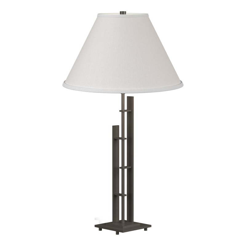 Metra Double Table Lamp Dark Smoke