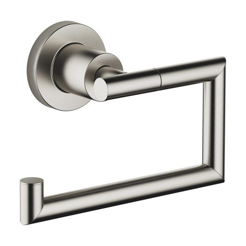 Toilet Paper Holder TARA Less Cover Brushed Platinum 2-7/8 Inch Wall Mount
