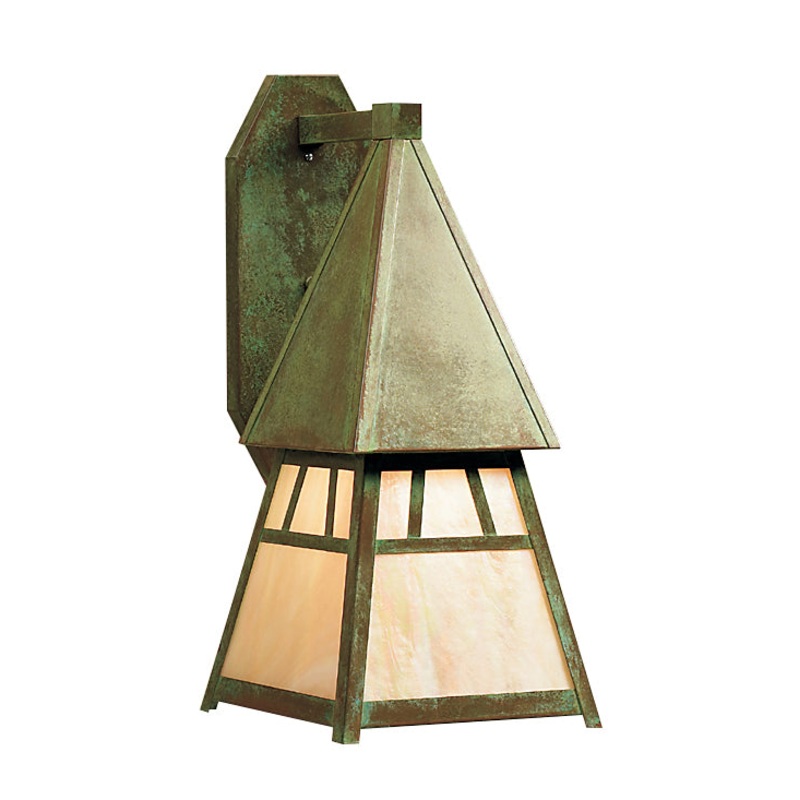 Arroyo DS-8GW-VP Dartmouth One Light Wall Mount Verdigris Patina