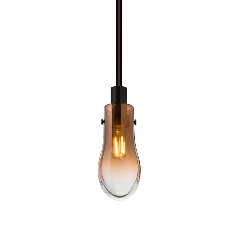 Besa 1TT-WISHAM-EDIL-BK Wish One Light Pendant Black