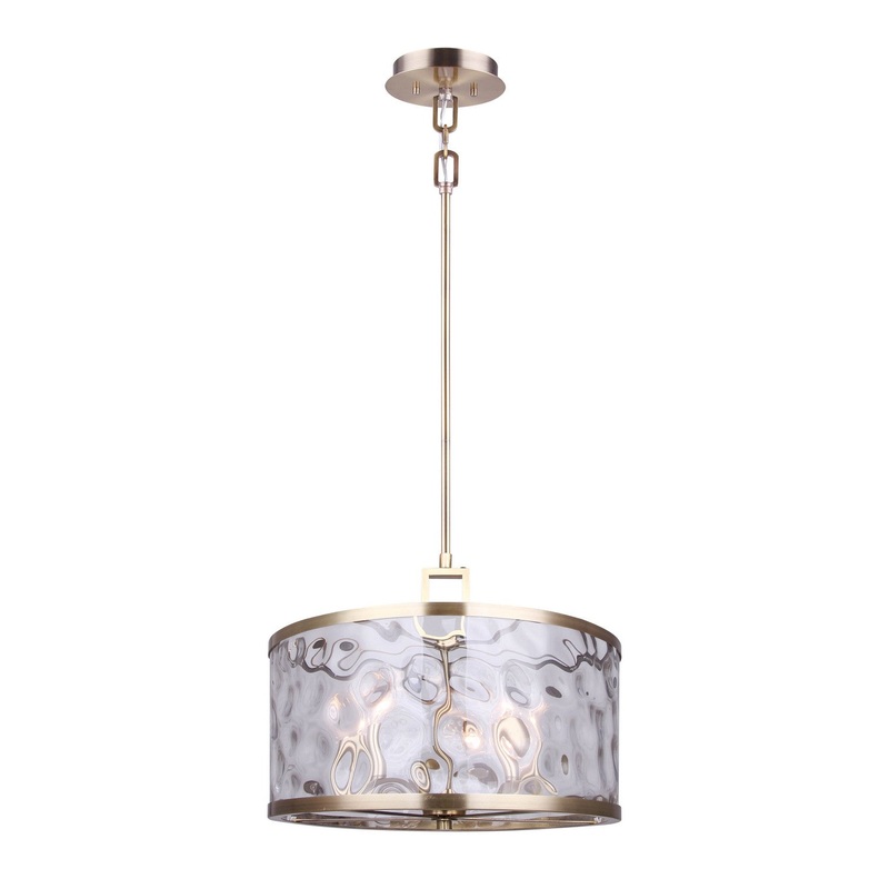 Canarm ICH675B05GD16 Frankie Five Light Chandelier Gold