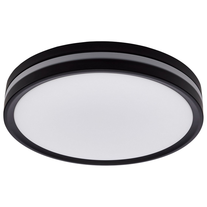 LED Flush Mount in Matte Black Finish by Nuvo Lighting