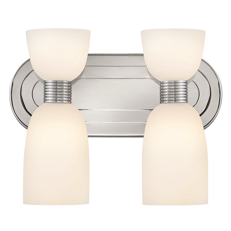 Tallulah Small Two Light Vanity Polished Nickel