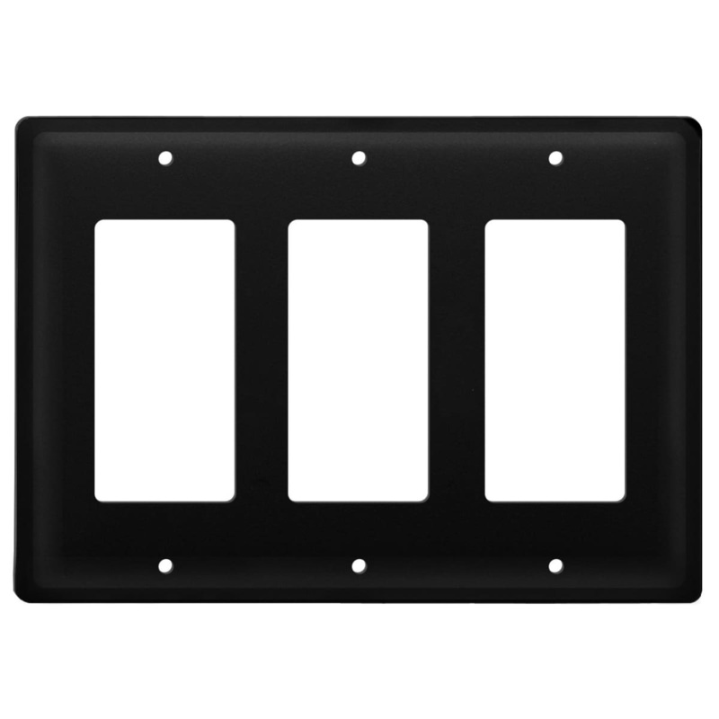 Village Wrought Iron EGGG-87 Triple Plain Triple GFI Cover CUSTOM Product