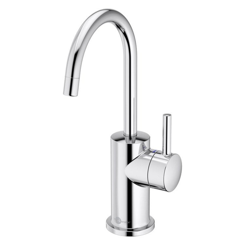 Cold Water Dispenser Showroom Modern 3010 1 Lever ADA Gooseneck Swivel 360 DEG Chrome