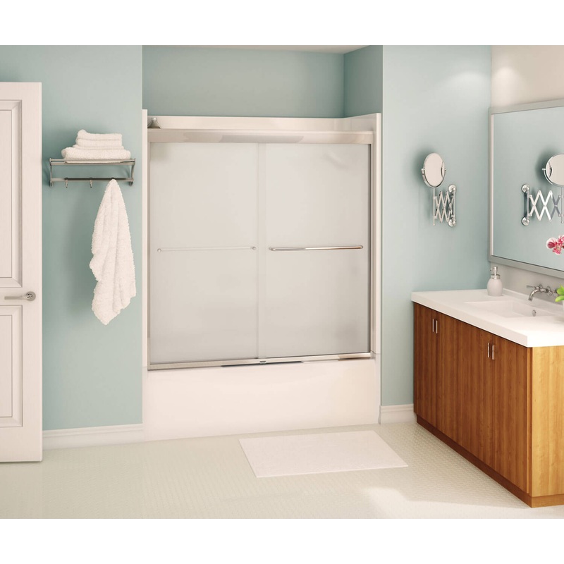 Kameleon Sliding Tub Door 51-55 x 57 in. 6 mm