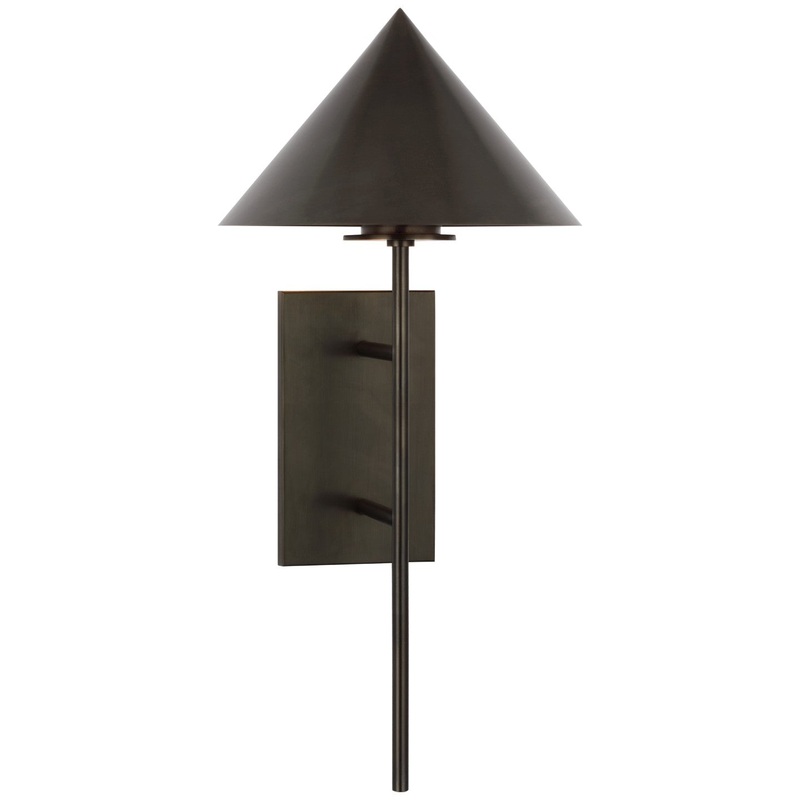 LED Wall Sconce from the Orsay Collection in Bronze Finish by Visual Comfort Signature