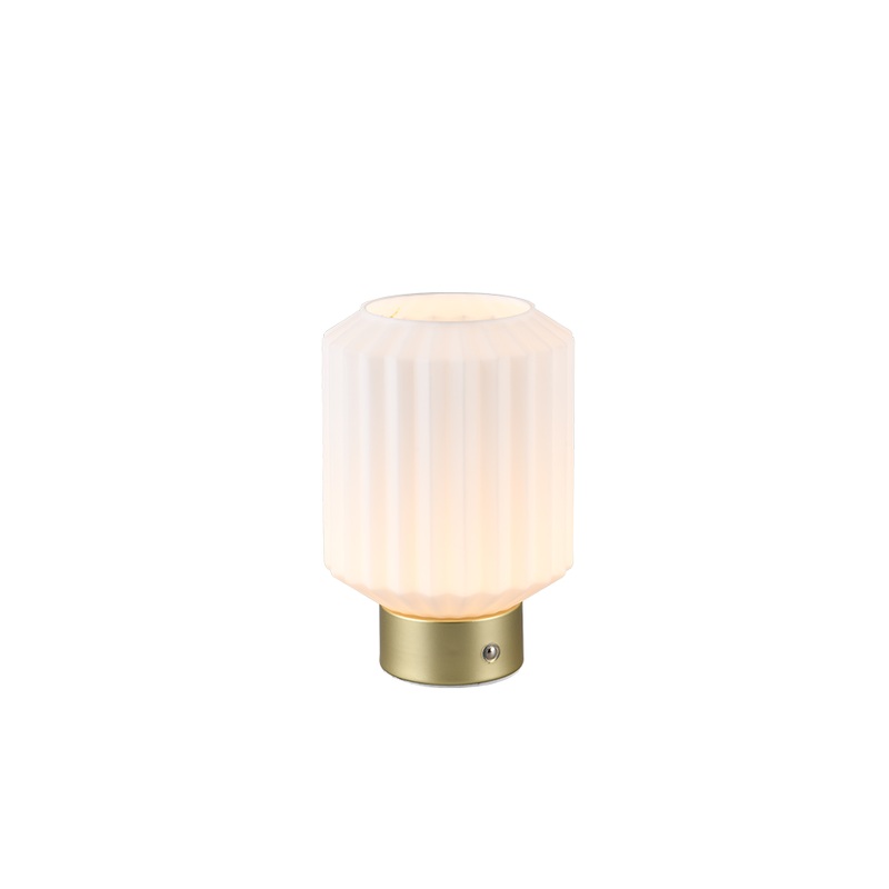 Lord 1-Light Wireless Lamp Matte Brass / White