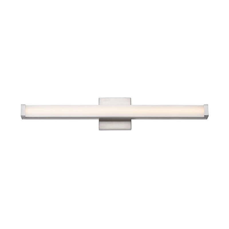 Spec 24″ LED Bath Vanity 5CCT Satin Nickel