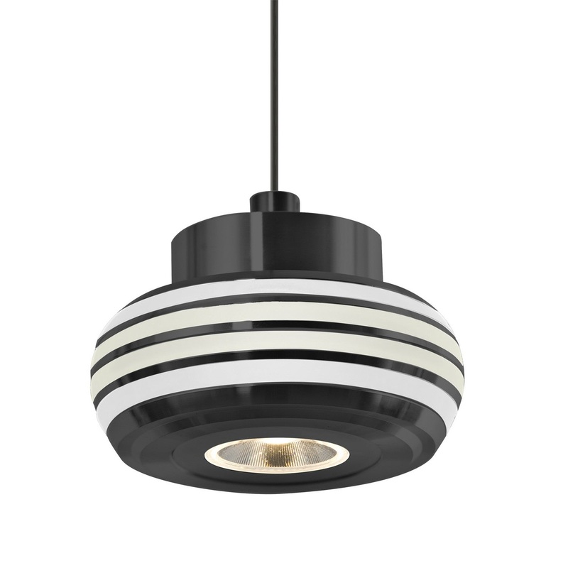 Besa 1XT-FLOW00-FRCL-LED-BK Besa Flower Pendant LED Pendant Black